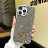Flash diamond advanced sense rhinestone iPhone16 electroplating 15 light luxury style European and American applicable Apple 17ProMax mobile phone cas