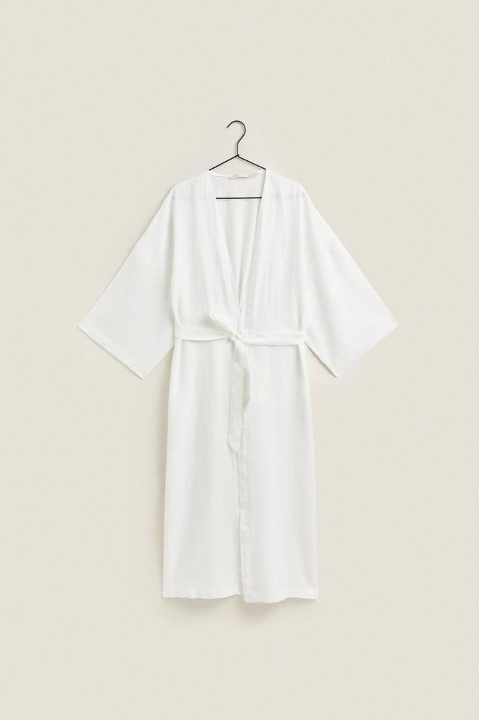 Buy LINEN DRESSING GOWN at affordable prices — free shipping, real
