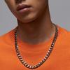 Jordan Brooklyn T Shirts Men's Seastar Orange/Sail White Crew Neck Moderate HV3895-805