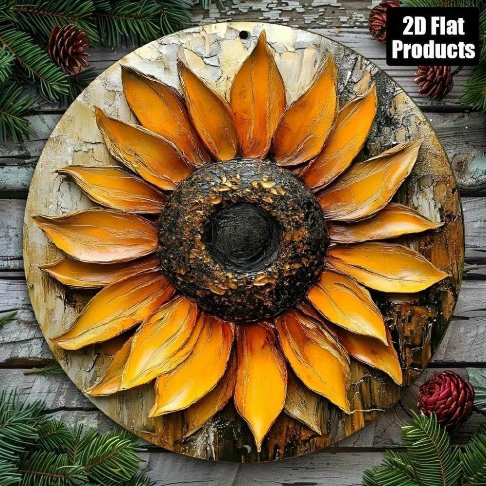

Flat 2D Metal Sign, Hanging Wall Decor for Home
