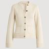 2026 Autumn/Winter Cross-Border Style Knit Cardigan: Single-Breasted, Round Neck, Waist-Cinching Sweater Top