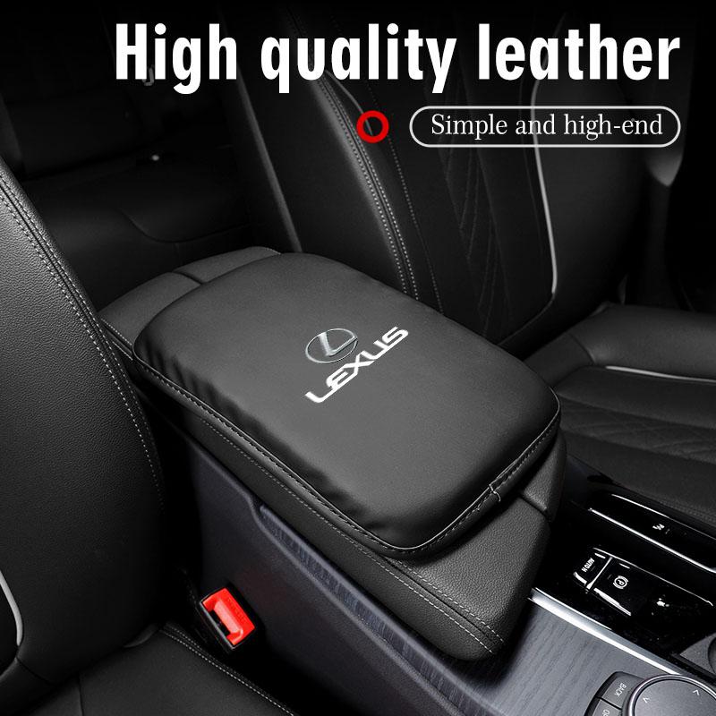Lexus Car Armrest Cover Cushion Armrest Box Protective Pad For Lexus FSPORT LBX NX RX 350h 450h ES UX 300e GS GX IS LS LX CT LC