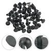 50pcs Car Bumper Buckle Clip Car Fender Fastener Car Trim Panel Engine Cover Retainer Clip Auto Interior Accessories for Toyota