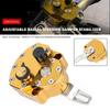 Motorcycle Adjustable Steering Damper Stabilizer Safety Golden Universal
