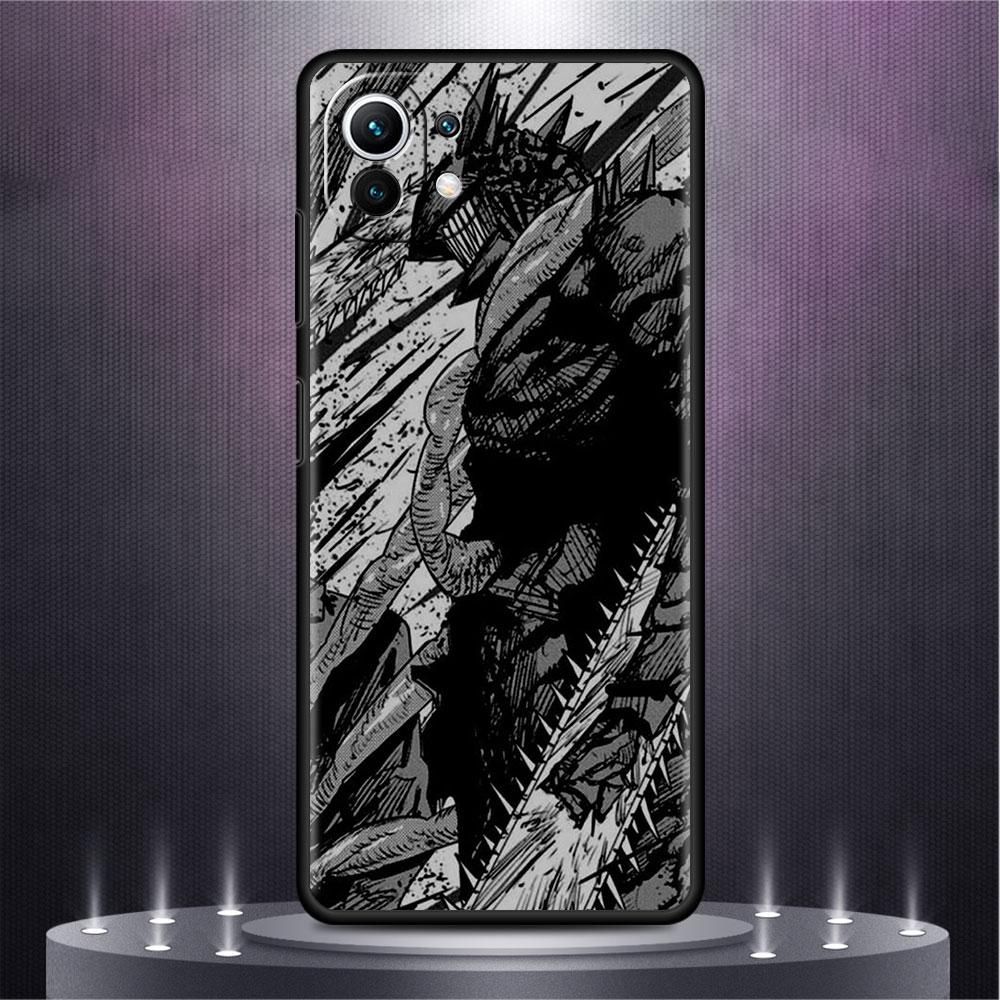 

Чехол для Xiaomi Mi Poco X3 X4 NFC M3 Mi 11 11T 10 T 9T 12 9 10T Lite силиконовый чехол для телефона Chainsaw Man Cool Xiaomi Mi 9
