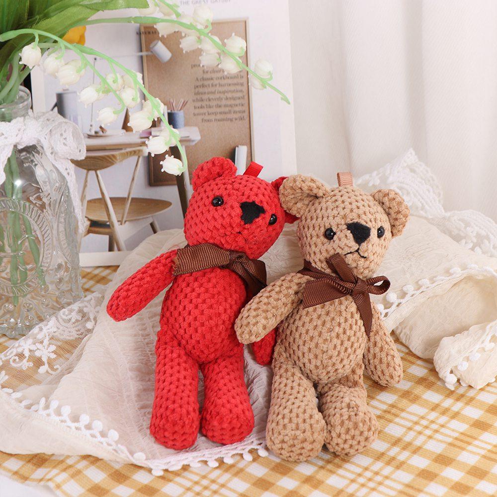 Pendant Plush Pendant Toy Decorations Bear Stuffed Toys Soft Toys Stuffed Animals Bear Plush Toy