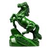 Solid Wood Horse Statue Wear Resist Tabletop Decor Ornaments Multi-Purpose Auspicious Craft Ornament Home Office Decoration
