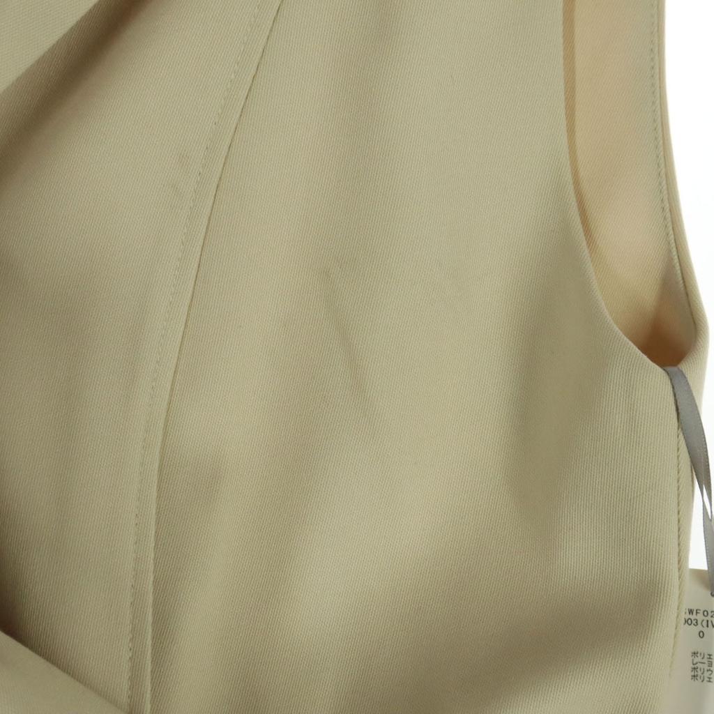 SNIDEL No Sleeve Long Dress Ivory System SWFO235074 Women Used