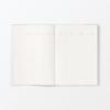 MUJI Undated Schedule 84925320 Notebook, Monthly/Daily, A5, 12-Month Monthly, 366-Day Daily,