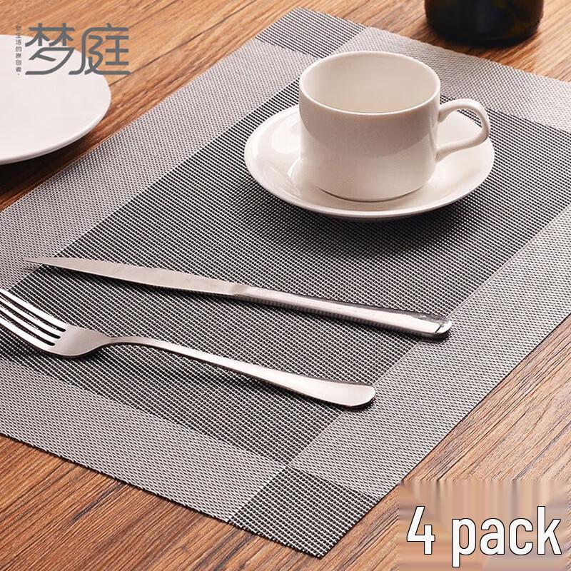 

PVC Dining Table Placemats with Coasters
