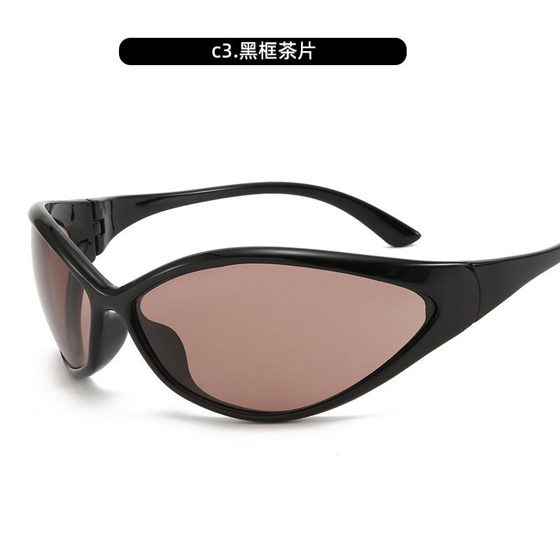 Gm Cat Eye Sunglasses Are Simple And Matched With Street Photography Trend Cold Wind Women'S Anti-Ultraviolet Sunglasses Men