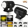 1pcs Mini Driving Light LED Projector Lens Motorcycle Headlight ATV Scooter for Auxiliary Spotlight Lamp