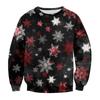 Men's Casual Fashion Printed Round Neck Pullover Sweatshirt