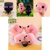 Minecraft Enderman Schwein Plüschtier mit weichem Kurzflor-Baumwolle für Kinder und Fans