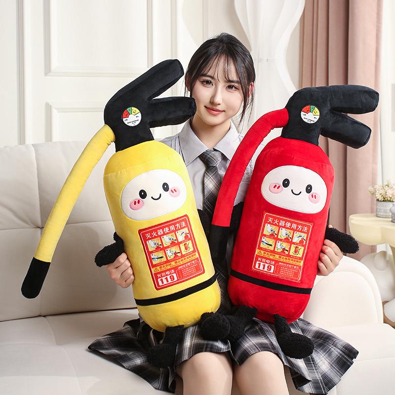 Funny Creative Simulation firefighting New Plush Toys Pillow Stuffed Soft Sofa Cushion Gifts Car Home Decor