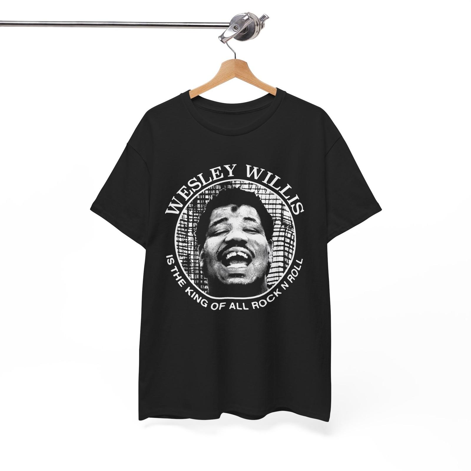 Wesley Willis T-shirt, VTG Rock On Chicago Wesley Willis Unisex Shirt M