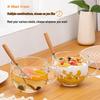 Shāng Qí Portable Glass Oatmeal Mug Set with Lid and Spoon
