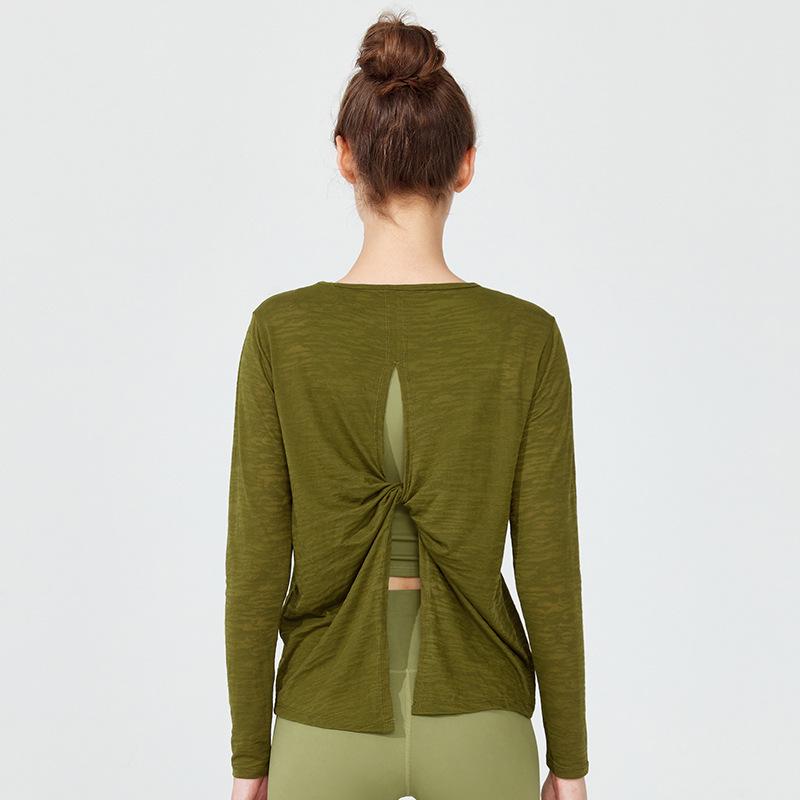 Autumn/Winter Yoga Wear: Quick-Dry Long Sleeve T-shirt Fitness Base Layer
