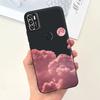 Per Custodia Telefono ZTE Blade A7020 Copertura Posteriore ZTE Blade A7s 2020 Guscio Paraurti Morbido in Silicone Liquido Moda Donna Cielo Stellato Funda Capa