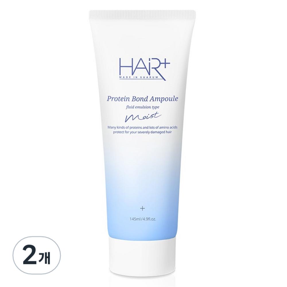 Hair Plus Protein Bond Moist Ampoule Essence 145ml 2 Pcs