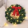 Artificial Christmas Wreath Exquisite Window Hanging Decor Christmas Garlands  Home Decoration