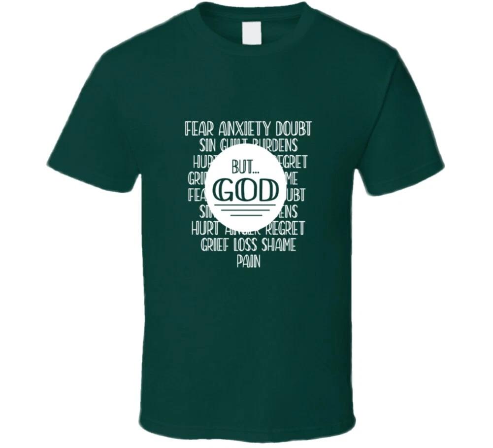 But God.... Christian Jesus Gift T Shirt 2XL