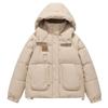 New high school students down cotton-padded clothes women's thickened junior high school students cotton-padded clothes girls cotton-padded jackets t