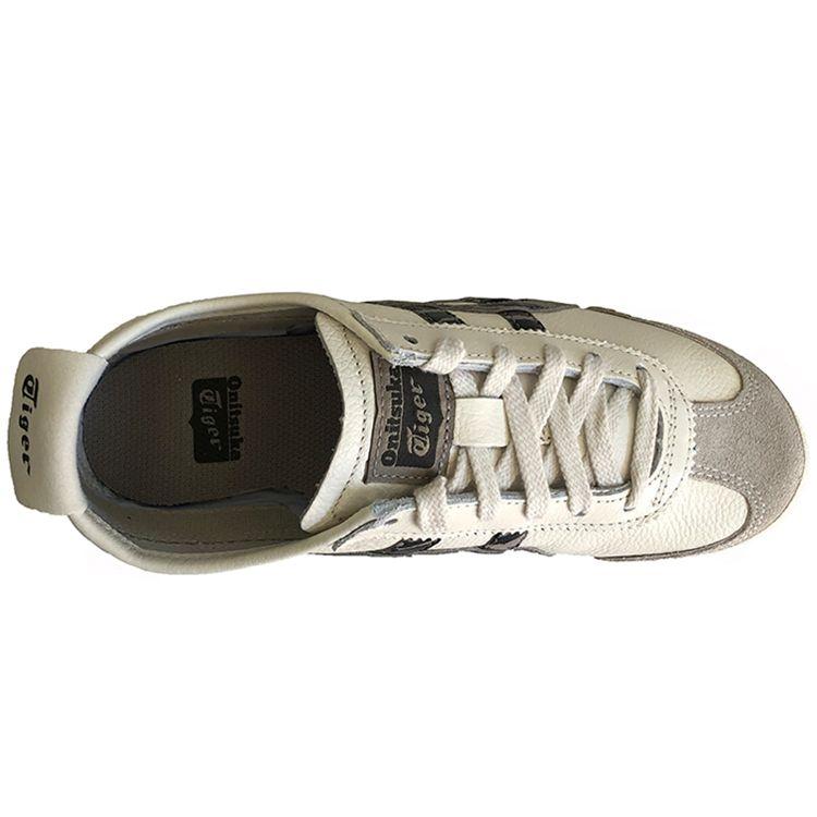 Onitsuka Tiger Mexico 66 Comfortable Versatile Non-Slip Lightweight Low-Top Casual Shoes Unisex sneaker Black White 1183A212-107