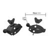 Fast Release Phone Mount Base With Universal Compatibility Adjustable Clamp Design Lightweight Suitable For Car Bike Use