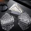 Anti-tip Paper Towel Dispenser Tissue Holder, Crystal Glass Modern Style, Durable Scratch-Resistant Napkin Holder for Restaurant Organizer,