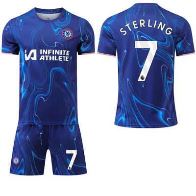 Maillots de Football Chelsea 2024-25 #20 Palmer #7 Neto #14 Félix