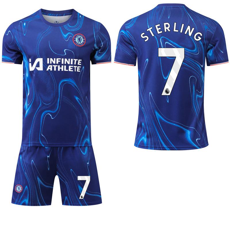 2024-25 Chelsea Football Jersey Set Jersey No. 20 Palmer 7 Neto 14 Felix Jersey Spot
