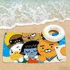 K-Kakaos Cartoon Friends Towel Drying Bath Towel Applicable To Light Swimming Camping Yoga Beach Out