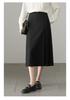 Fashionable Pleated Midi Skirt