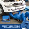 Iron Toolbox Portable Tool Storage Box Metal Buckle and Handle Workshop Multi-purpose Metal Tool Storage Box