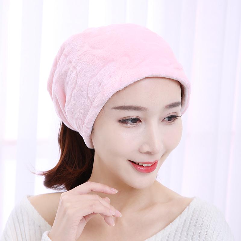 2019 Korean Style Windproof Maternity Beanie - Postpartum Hair Protection Hat