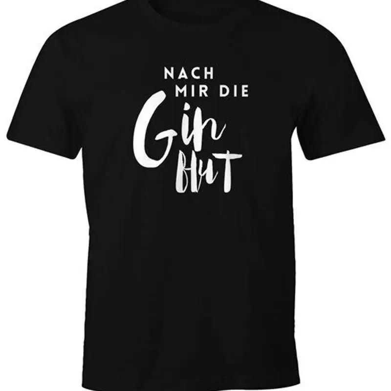 Unisexs After Me The Ginflut Gin Gin Saying Fun Shirt Party Shirt Tshirt