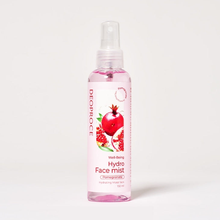 

Deoproce Well-Being Hydro Face Mist Pomegranate 150ml*1Pc/2Pcs/3Pcs/4Pcs 1Pc