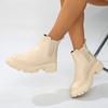 Fashionable New Style Comfortable Thick Soled Women'S Boots Winter  Round Toe Sexy Elegant Casual Short Boots