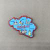 Harta Belgiei Magnet Magnetic pentru Frigider Decor Suvenir Turistic Belgia Artizanat Rășină 3D Magnet de Frigider Amuzant Decorațiune