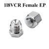 BA Or EP Grade 1/8" 1/4" 3/8" 1/2" 3/4" 1" VCR Male Plug Female End Cap SUS 316L Stainless Steel Water Gas Oil