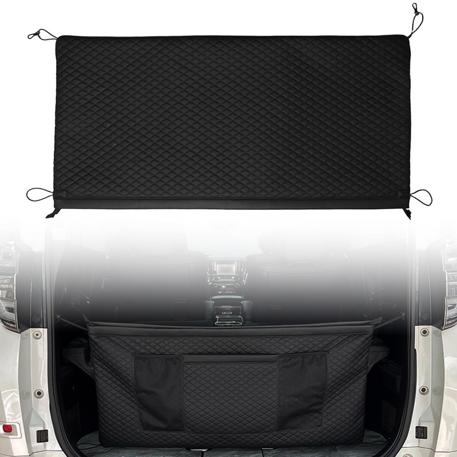 

Tusamika Trunk Storage Bag for Toyota Alphard and Vellfire 30 Storage Car Storage Car Storage Back Door Privacy Trunk Easy Quality Guaranteed (40