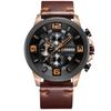 Men's Waterproof Luminous Running Alarm Clock Watch