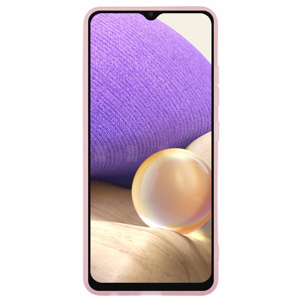 DKSM Series For Samsung Galaxy M32 5G/A32 5G Case Electroplated Camera Frame TPU Phone Cover