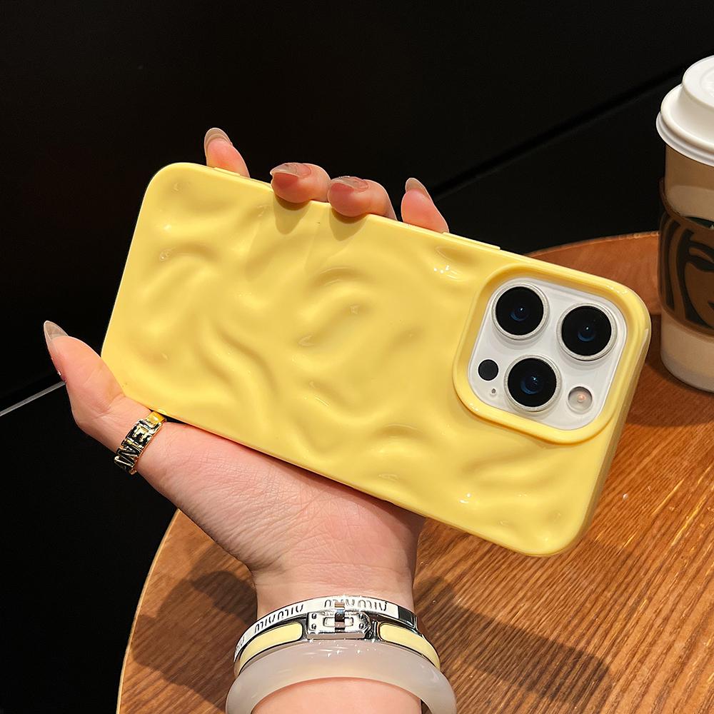 Luxury Glossy Candy Color Silicone Soft Case For iPhone 16 15 14 Plus 13 12 11 Pro Max Anti-Slip Lines Cover Shockproof Shell