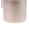 Tazza da campeggio Tazza in titanio Stoviglie da turista Utensili da picnic Attrezzatura da cucina per esterni Attrezzatura da cucina da viaggio Escursionismo