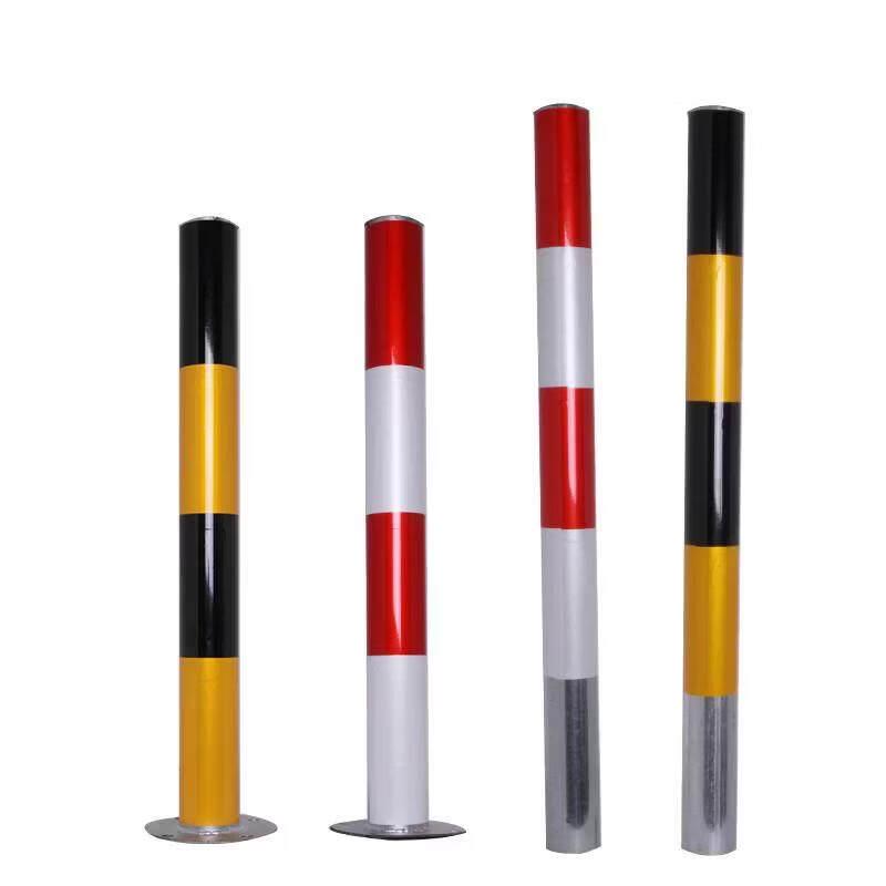 Heavy-Duty Fixed Reflective Road Bollard