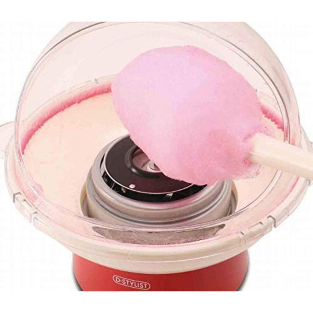 LITHON Cotton Candy Dome Easy and Fun Make Original Cotton Candy with Various Candies Cotton Candy Machine Cotton Candy Maker Home Use KDCC-004R