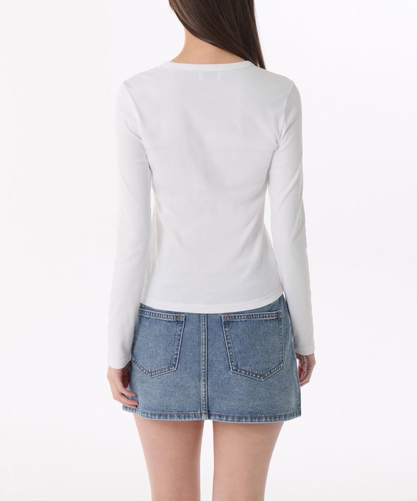 MUSINSA STANDARD WOMAN Women'S Slim Crew Neck Long Sleeve T-Shirt 2-Pack