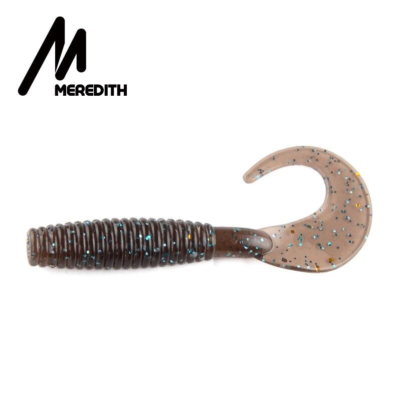 

Мягкие рыболовные приманки MEREDITH, 50 мм, 1,26 г, 20 шт., искусственная мягкая приманка для ловли хищника, мягкие рыболовные приманки, червь, качается 50mm/20pcs